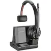 HP Poly Savi 8210 (Kabellos, USB-A), Office Headset, Schwarz