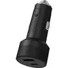 mophie Car Charger USB-C USB-A, Auto Adapter, Schwarz