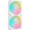 CORSAIR iCUE LINK LX140 RGB White 2er-Pack | 140mm Gehäuselüfter