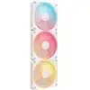 CORSAIR iCUE LINK LX120-R RGB White 3er-Pack | Gehäuselüfter