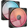 CORSAIR iCUE LINK LX140-R RGB 2er-Pack | Gehäuselüfter