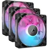 CORSAIR iCUE LINK RX120 RGB schwarz | 3er-Pack 120mm Gehäuselüfter
