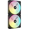 CORSAIR iCUE LINK QX140 RGB Black 2er-Pack | Gehäuselüfter