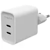 Zagg mophie Netzteil GaN 45W 2x USB-C 2026 weiss (45 W, 2 Ports), USB ...