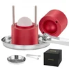 VEVOR Eiswürfelbereiter Eiswürfelformen Satz 60 mm, Eiswürfelform Eisk...