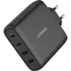 OtterBox 100W 2x USB-A, 2x USB-C GaN Schnellladegerät, schwarz