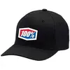 100%, Unisex, Cap, Classic Flexfit, Schwarz, (M, S)