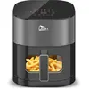 Uten Dual Blaze Heißluftfritteuse 5,5 L Airfryer 2000 W Sichtfenster