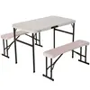 Lifetime Ultra-resistant Folding With 2 Benches Set Uv100 106x61x74 Cm...