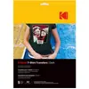 Kodak Dark T-Shirt Transfer A4 (A4, 5 Stk.), Fotopapier, Schwarz