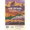 Asmodee Age of Rail: Allegheny & La Pampa - Expansion Map, Brettspiel,...