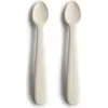 Ivory Silikonlöffel, 2er-Set, Mushie