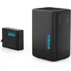GoPro Dual Charger + Enduro 2 (Mission1/H13), Action Cam Zubehör, Schw...