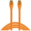 NEEWER Tether Tools TetherPro HDMI 2.0 zu HDMI 2.0, 4.6 m Orange (4.60...