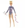 Blonde Turnerin-Puppe Mattel France Barbie 32,4x4,5x11,5 cm