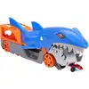 Hot Wheels Hungriger Hai-Transporter für bis zu 5 Spielzeugautos