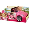 Mattel DVX59 - Barbie - Cabrio mit Platz für 2 Puppen, Fahrzeug, pink