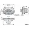 Pioneer TS-A6991F, 5-Wege, 700 W, 120 W, 4 Ohm, 92 dB, 839 g