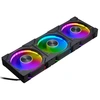 PHANTEKS D30 PWM D-RGB schwarz | 3er-Pack 120mm Gehäuselüfter