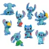 Disney Stitch Sammelbox mit 8 Figuren, Spielfigur