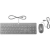 HP Slim USB Keyboard & Mouse, Volle Größe (100%), Kabelgebunden, USB, ...