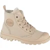 Damen Stiefeletten mit Reißverschluss Palladium Pampa Hi WL Beige 41