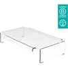 Dataflex Bildschirmständer - klar (Tisch, 30 kg), Monitor Halterung, T...