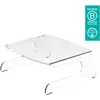 Dataflex Addit (Tisch, 15 kg), Monitor Halterung, Transparent