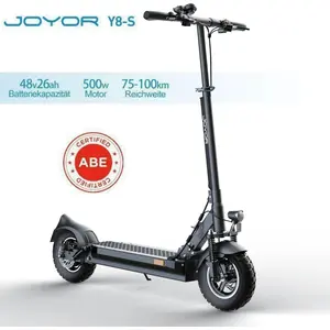 JOYOR Y8-S ABE- Faltbar Elektroroller - 500W Motor 48V26AH Akku 10 Zol...