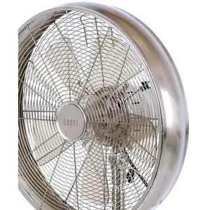 Beacon Standventilator Breeze chromfarben, Fuß rund, leise