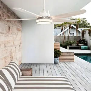 Beacon Deckenventilator mit Licht Louisville, weiß, leise günstig