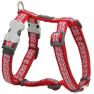 Verstellbares Hundegeschirr Red Dingo Rot 15 mm günstig