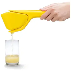 DreamFarm Fluicer Saftpresse Lemon, Entsafter, Gelb