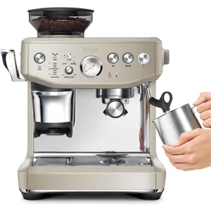 Sage The Barista Express Impress, Siebträgermaschine, Beige