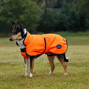 Weatherbeeta Comfitec Reflective 300D Deluxe Showerproof Dog Coat - Größe 40 - Hundedecke - Orange günstig