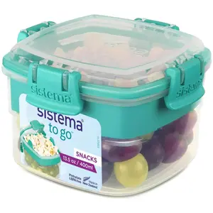 Sistema Frischhaltedose Snacks To go, Lunchbox, Transparent