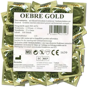 Oebre CLUB-Condom *Gold* 100 ct günstig