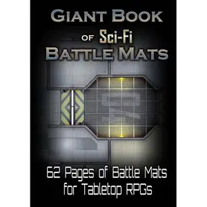 Giant Book of Sci-Fi Battle Mats - Tabletop-Rollenspiel zubehör - ENG ...