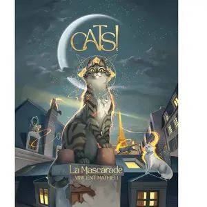 Gesellschaftsspiele Black Book Editions Cats! la Mascarade TU