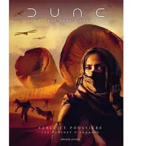 Kartenspiele Arkhane Asylum Dune - Livre Sable et Poussière TU