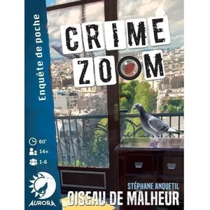 Juego de Mesa Asmodee Crime Zoom: Unglücksvogel (DE)