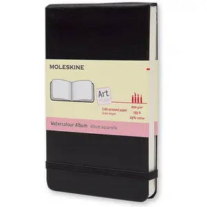 Moleskine, Heft + Block, Art Plus (A6, Blanko, Harter Einband)