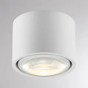 LED-Außendeckenlampe MAG MINI, weiß, Ø 9 cm, CCT, dim, IP44