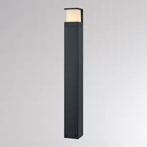 LED-Wegelampe FYNN-Y, Höhe 85 cm, anthrazit, CCT IP65 on/off