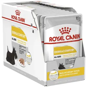 Royal Canin Dermacomfort Pate 85g Nassfutter Für Hunde 12 Einheiten