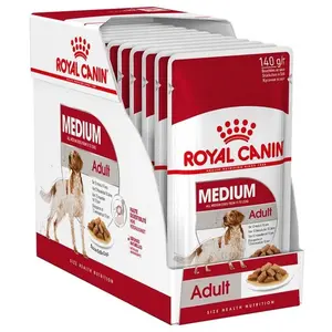 Royal Canin Medium Adult 140g Nassfutter Für Hunde 10 Einheiten