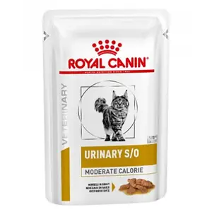 Royal Canin Vet Feline Urinary S/o Moderate Calorie 12x85g Katzenfutte...