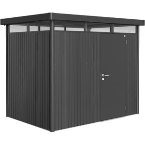 Biohort Gerätehaus HighLine dunkelgrau-metallic, Standardtür, H2 (275x... günstig