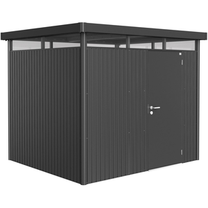 Biohort Gerätehaus HighLine dunkelgrau-metallic, Standardtür, H3 (275x... günstig