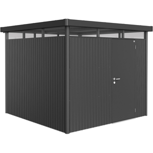 Biohort Gerätehaus HighLine dunkelgrau-metallic, Standardtür, H4 (275x... günstig